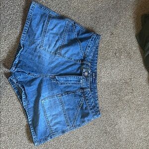 Chic Blue Jean Shorts for Women